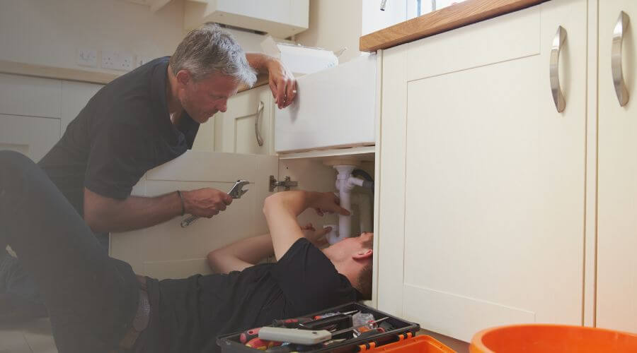 Professional burst pipe repair services in Travis Afb, CA
